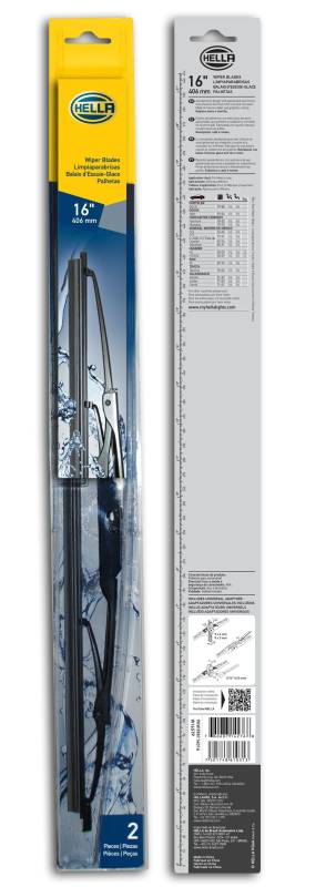 Hella - Hella WIPER BLADE 16 '' ST 9XW398114016