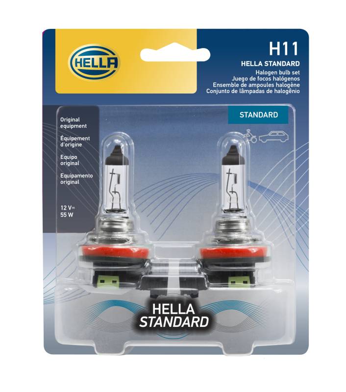 Hella - Hella H11TB Halogen Bulb H11TB