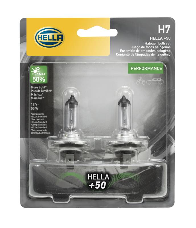 Hella - Hella H7P50TB Halogen Bulb H7P50TB