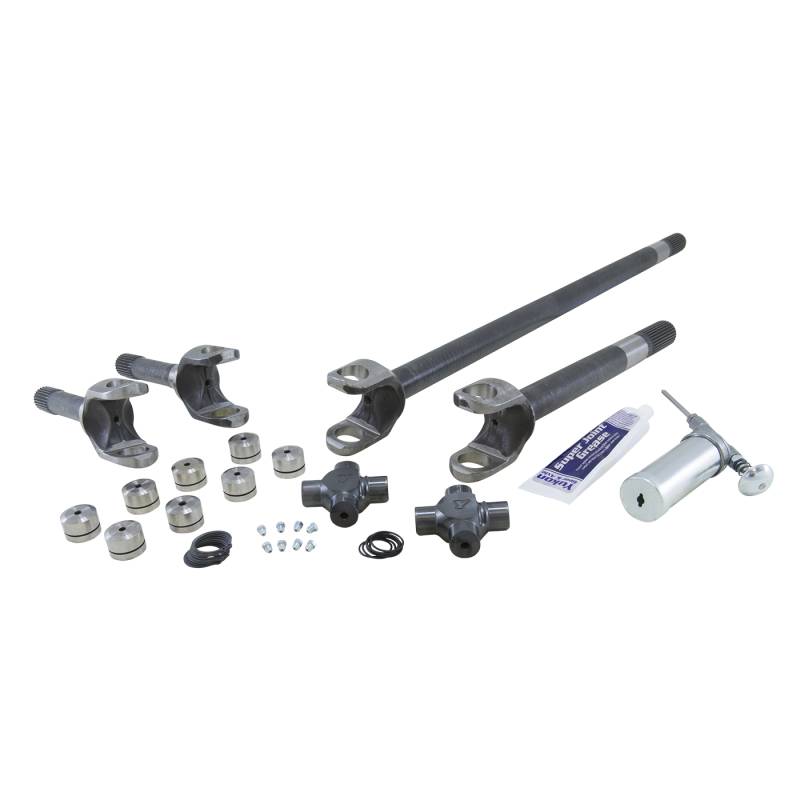 Yukon Gear - Yukon Gear Yukon Chromoly Front Axle Kit, Dana 30, Both Sides, 27 Spline, Super Joints  YA W24116