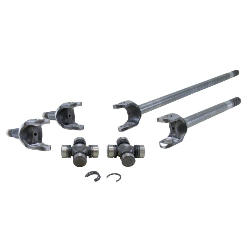 Yukon Gear - Yukon Gear Yukon Chromoly Front Axle Kit for Dana 30 Diff, 27/30 Spline, 1310 U-Joint  YA W24160