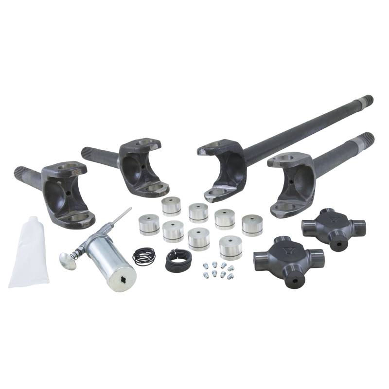 Yukon Gear - Yukon Gear Yukon Chromoly Front Axle Kit for Dana 60, 35 Spline, Both Sides, Super Joints  YA W26004