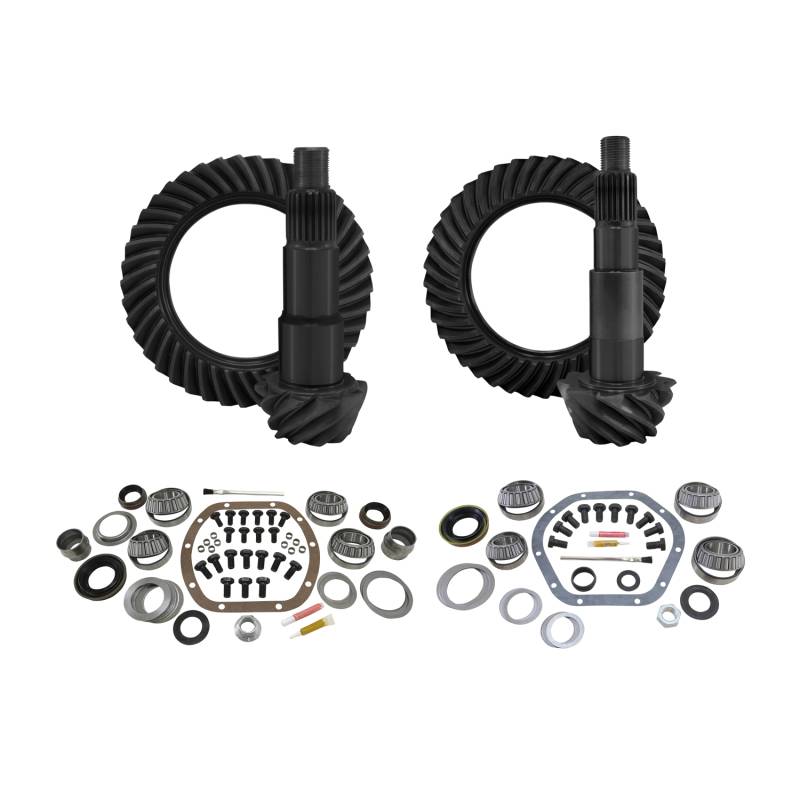 Yukon Gear - Yukon Gear Yukon Gear & Install Kit package for Jeep JK non-Rubicon, 4.88 ratio.  YGK013