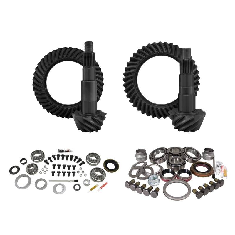 Yukon Gear - Yukon Gear Yukon Gear & Install Kit package for Jeep JK Rubicon, 5.13 ratio  YGK016