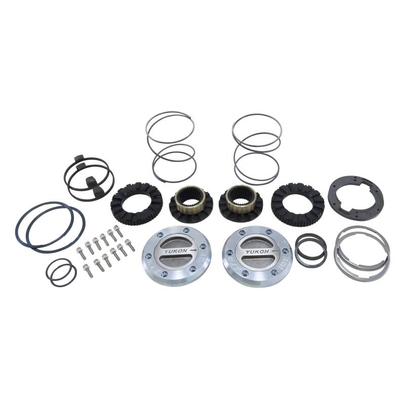 Yukon Gear - Yukon Gear Yukon Hardcore Locking Hub set for 2000-2017 3/4 & 1-Ton Front w/ Spin Free kit  YHC70009