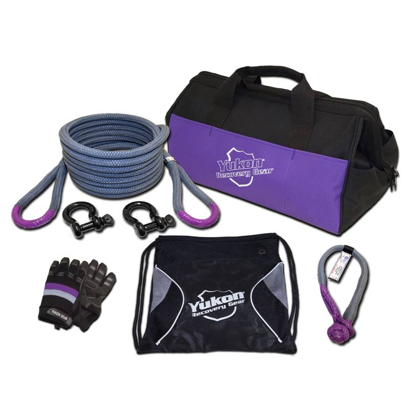 Yukon Gear - Yukon Gear Pack this vehicle recovery kit in your rig and attack the trail with confidence. YRGKIT-1