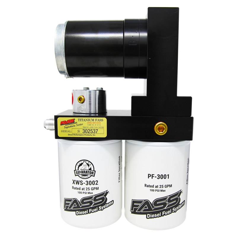 FASS - Titanium Signature Series Diesel Fuel Pump 165GPH 1992-2000 GM 6.5L Turbo Diesel FASS