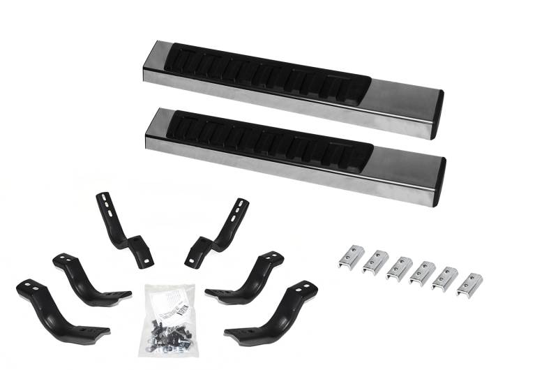 Go Rhino - Go Rhino 6" OE Xtreme II Side Steps with Mounting Brackets Kit 6862441552PS