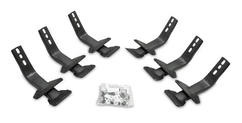 Go Rhino - Go Rhino 6" OE Xtreme II Side Steps with Mounting Brackets Kit 6862415552PS