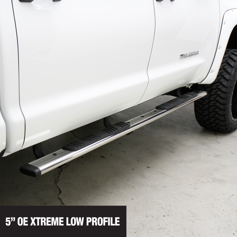 Go Rhino - Go Rhino 5" OE Xtreme Low Profile Side Steps with Mounting Brackets Kit 685415580PS