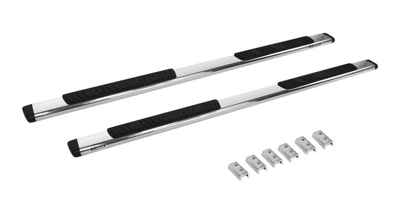 Go Rhino - Go Rhino 5" OE Xtreme Composite Side Steps with Mounting Brackets Kit - Chrome 685409987CC