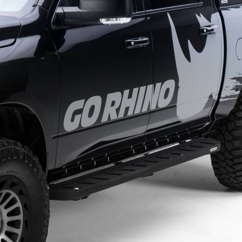 Go Rhino - Go Rhino RB10 Running Boards with Mounting Brackets Kit - Crew Max Only 63443687PC