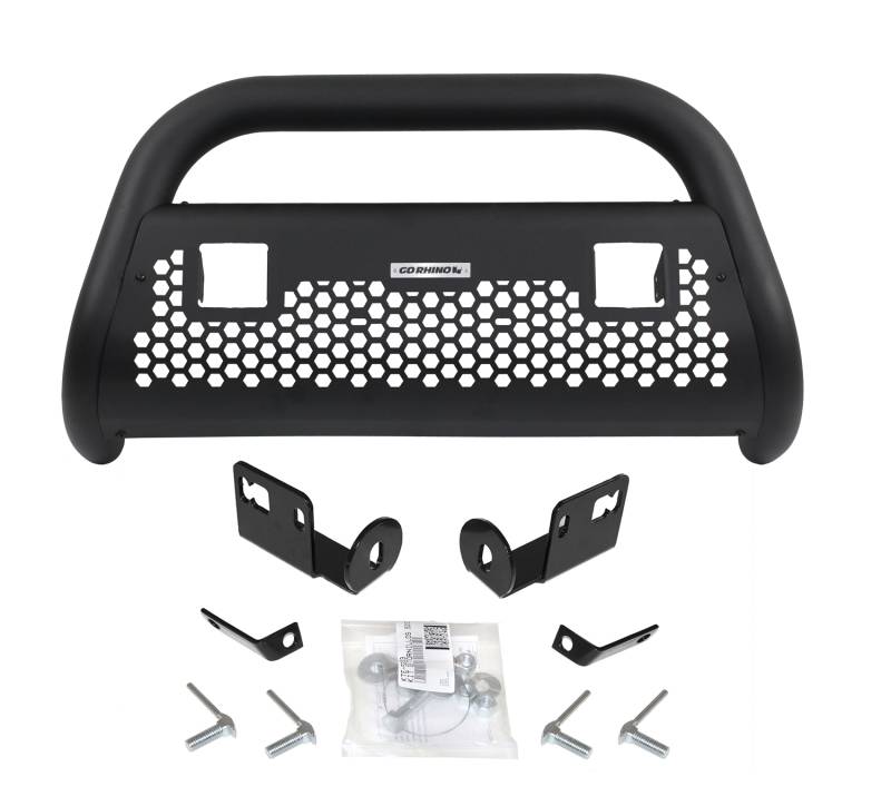 Go Rhino - Go Rhino RC2 Bull Bar with Mounting Brackets and Two 3" Light Holes Kit  55162T