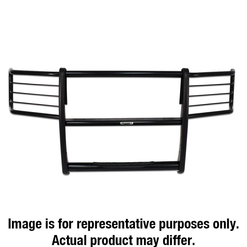 Go Rhino - Go Rhino 3000 Series StepGuard Grille Guard with Brush Guards 3338MB