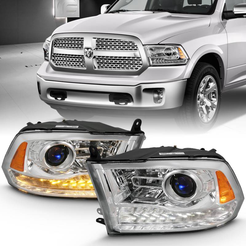 ANZO USA - ANZO USA ANZO USA Projector Headlights W/ Halo 111440