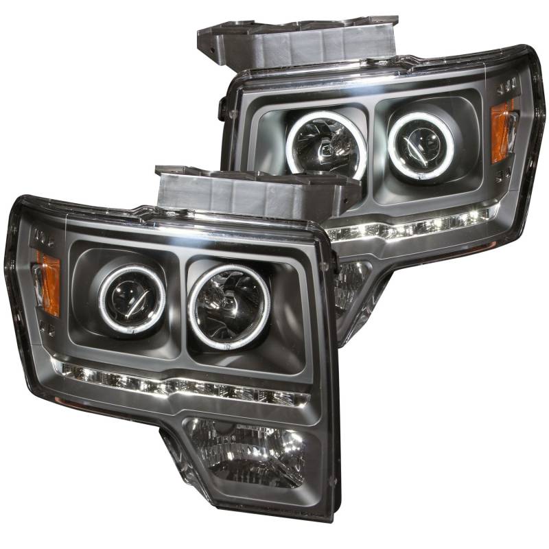 ANZO USA - ANZO USA Projector Headlight Set w/Halo 111298