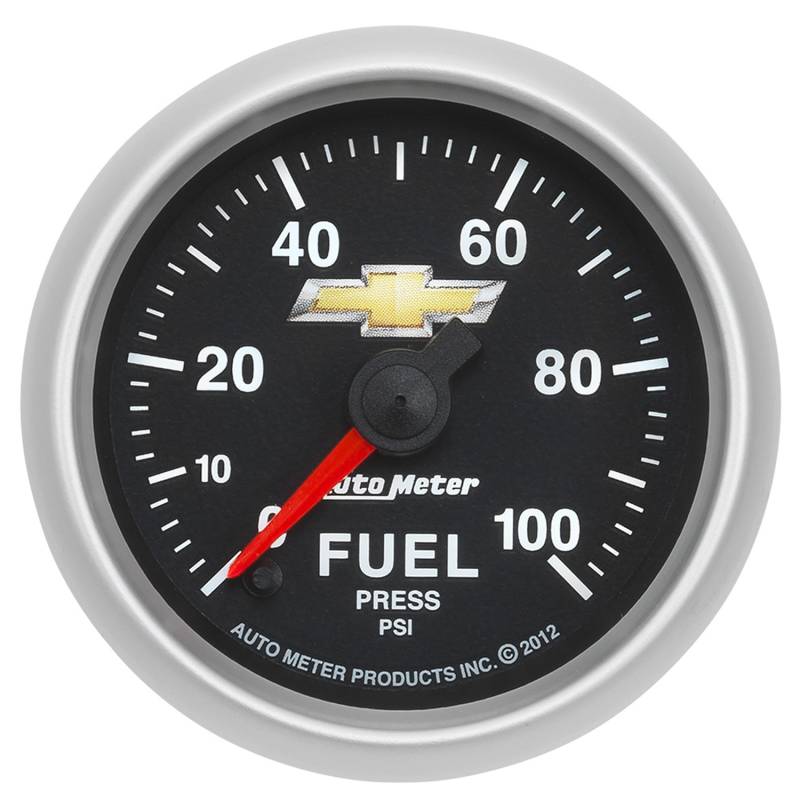 AutoMeter - AutoMeter GAUGE, FUEL PRESS, 2 1/16" , 100PSI, DIGITAL STEPPER MOTOR, GM COPO CAMARO 880449