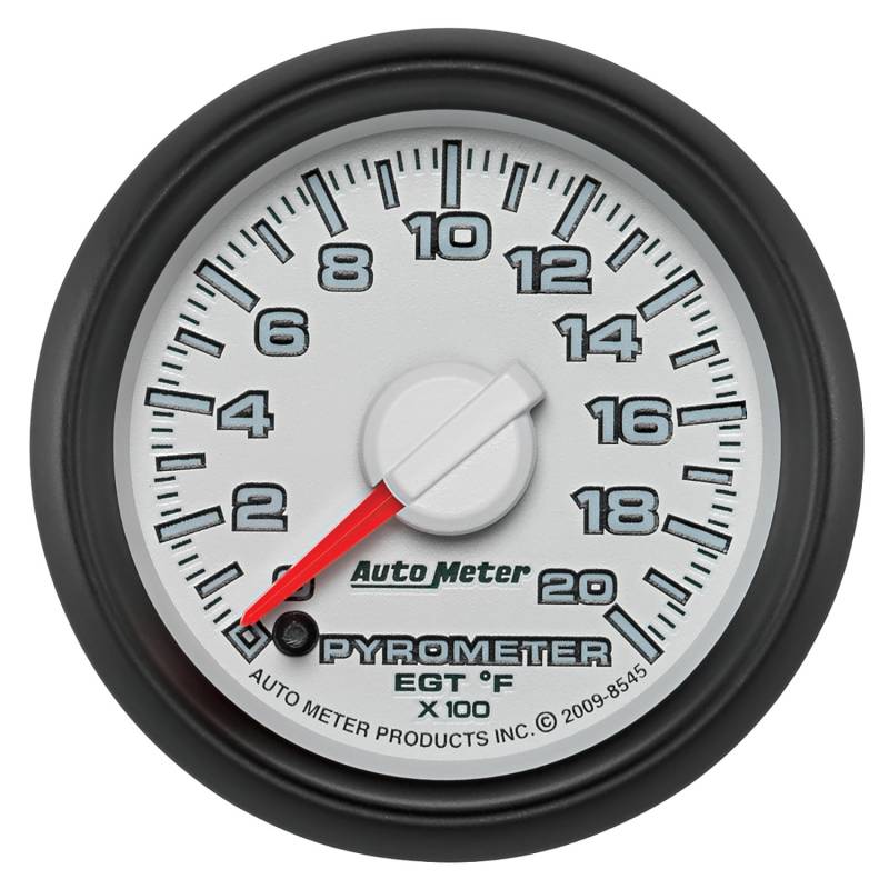 AutoMeter - AutoMeter GAUGE,PYRO. (EGT),2 1/16",2000 Degrees F,STEPPER MOTOR,RAM GEN 3 FACT. MATCH 8545