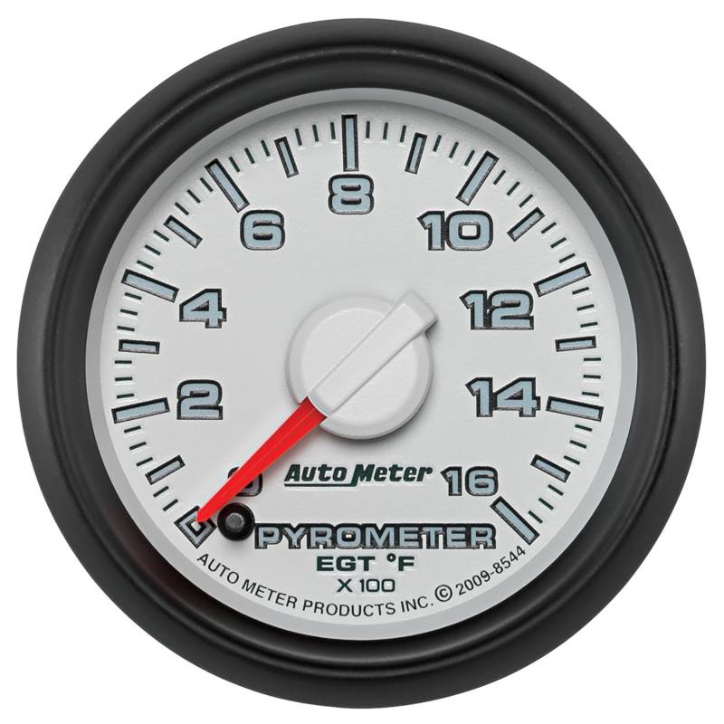 AutoMeter - AutoMeter GAUGE,PYRO. (EGT),2 1/16",1600 Degrees F,STEPPER MOTOR,RAM GEN 3 FACT. MATCH 8544