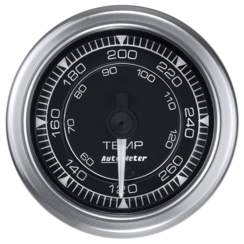 AutoMeter - AutoMeter GAUGE, TEMP, 2 1/16" , 120-280 Degrees F, DIGITAL STEPPER MOTOR, CHRONO 8154