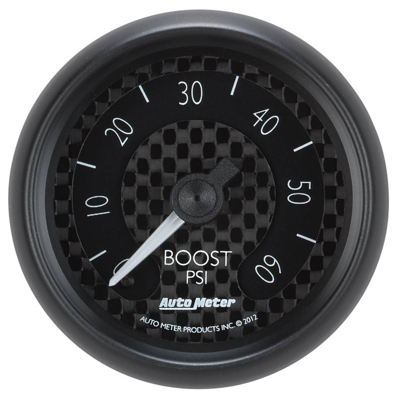 AutoMeter - AutoMeter GAUGE, BOOST, 2 1/16" , 60PSI, MECHANICAL, GT 8005