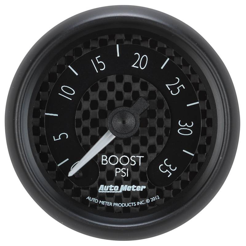 AutoMeter - AutoMeter GAUGE, BOOST, 2 1/16" , 35PSI, MECHANICAL, GT 8004