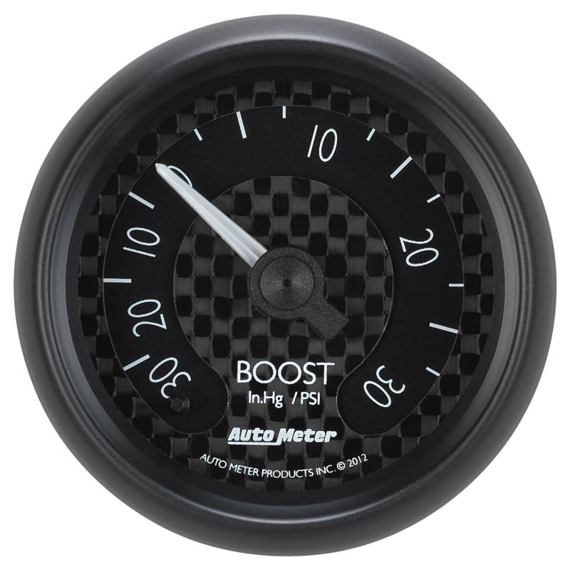 AutoMeter - AutoMeter GAUGE, VAC/BOOST, 2 1/16" , 30INHG-30PSI, MECHANICAL, GT 8003