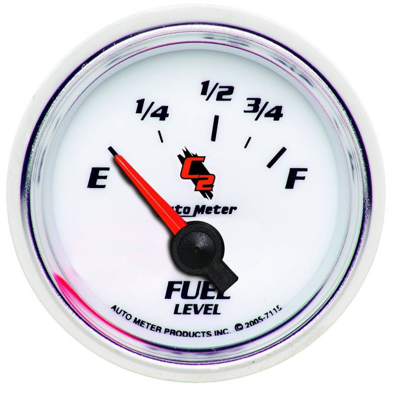 AutoMeter - AutoMeter GAUGE, FUEL LEVEL, 2 1/16" , 73OE TO 10OF, ELEC, C2 7115