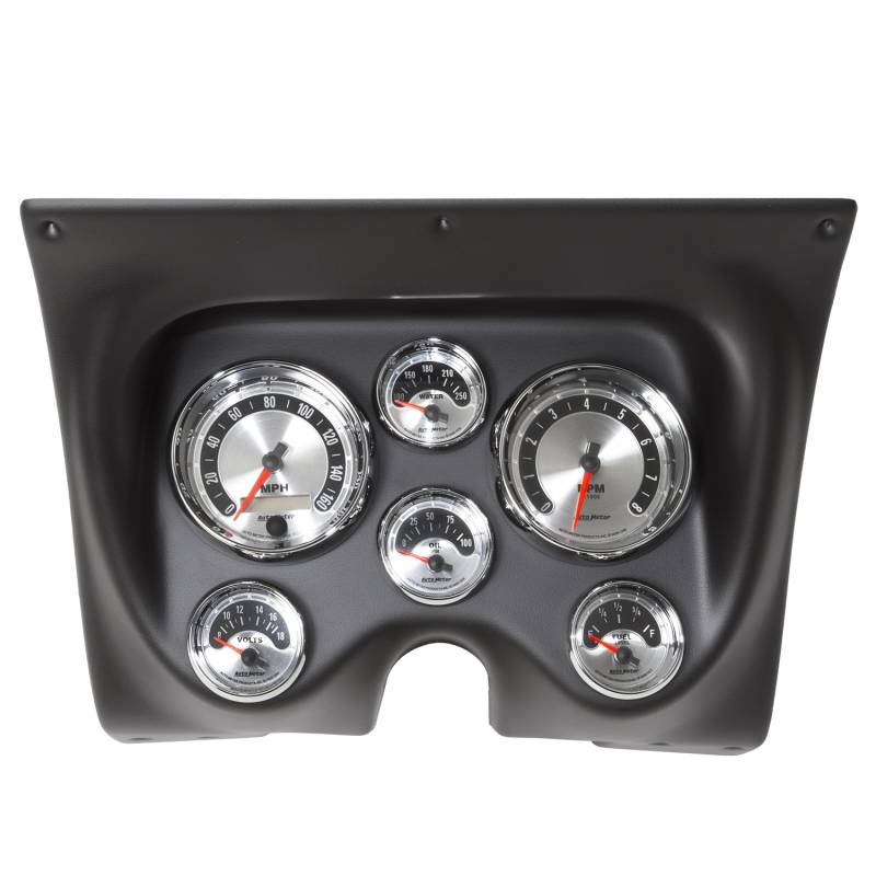 AutoMeter - AutoMeter GAUGE KIT, 6 PC, CAMARO/FIREBIRD 67-68, TACH/MPH/FUEL/OILP/WTMP/VOLT, AM 7020