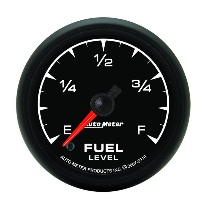 AutoMeter - AutoMeter GAUGE, FUEL LEVEL, 2 1/16" , 0-280O PROGRAMMABLE, ES 5910