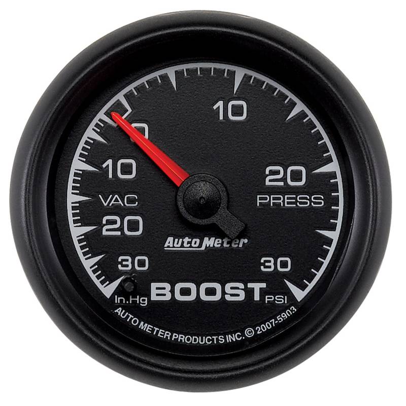 AutoMeter - AutoMeter GAUGE, VAC/BOOST, 2 1/16" , 30INHG-30PSI, MECHANICAL, ES 5903