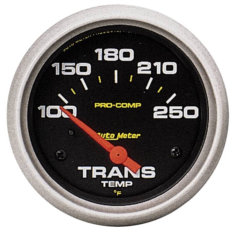 AutoMeter - AutoMeter GAUGE, TRANS TEMP, 2 5/8" , 100-250 Degrees F, ELECTRIC, PRO-COMP 5457