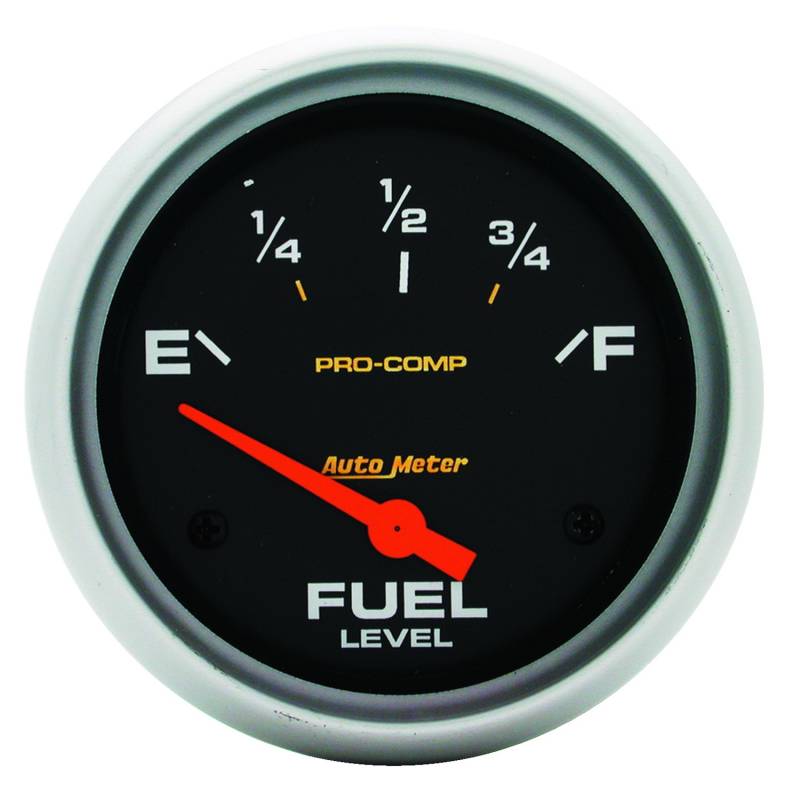 AutoMeter - AutoMeter GAUGE, FUEL LEVEL, 2 5/8" , 0OE TO 90OF, ELEC, PRO-COMP 5415