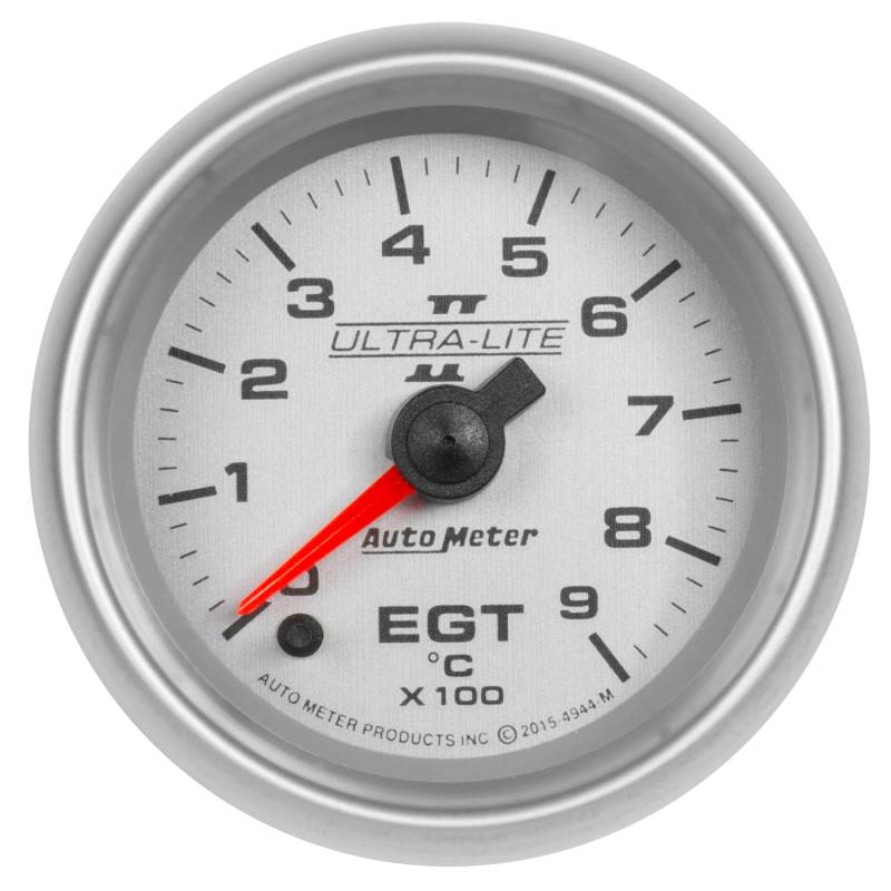 AutoMeter - AutoMeter GAUGE,PYROMETER (EGT),2 1/16",900 Degrees C,DIGITAL STEPPER MOTOR,ULTRA-LITE II 4944-M