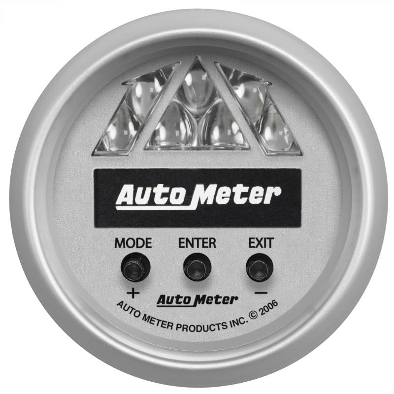 AutoMeter - AutoMeter GAUGE, PIT ROAD SPEED, DIGITAL RPM W/ MULIT-COLOR LED LIGHT, ULTRA-LITE, NASCAR 4382