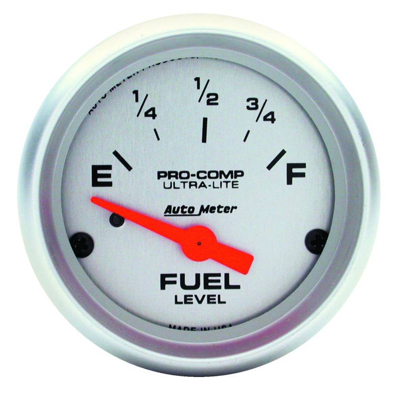 AutoMeter - AutoMeter GAUGE, FUEL LEVEL, 2 1/16" , 73OE TO 10OF(AFTERMARKET LINEAR), ELEC, ULTRA-LITE 4319