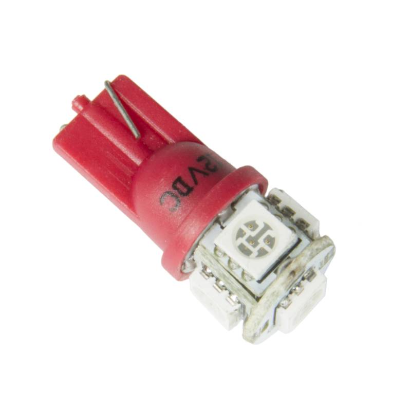 AutoMeter - AutoMeter LED BULB, REPLACEMENT, T3 WEDGE, RED 3284