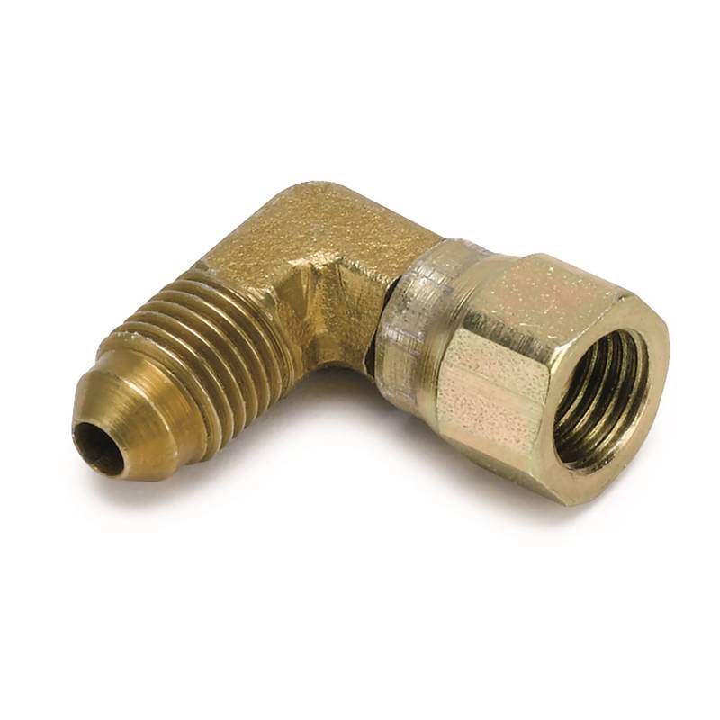 AutoMeter - AutoMeter FITTING, ADAPTER, 90 Degree, -4AN FEMALE TO -4AN MALE, STEEL 3274