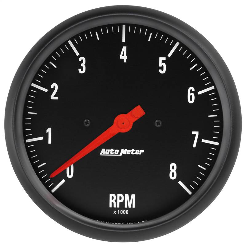 AutoMeter - AutoMeter GAUGE, TACHOMETER, 5" , 8K RPM, IN-DASH, Z-SERIES 2677