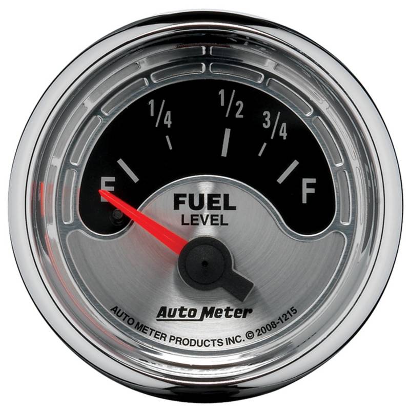 AutoMeter - AutoMeter GAUGE, FUEL LEVEL, 2 1/16" , 73OE TO 10OF, ELEC, AMERICAN MUSCLE 1215