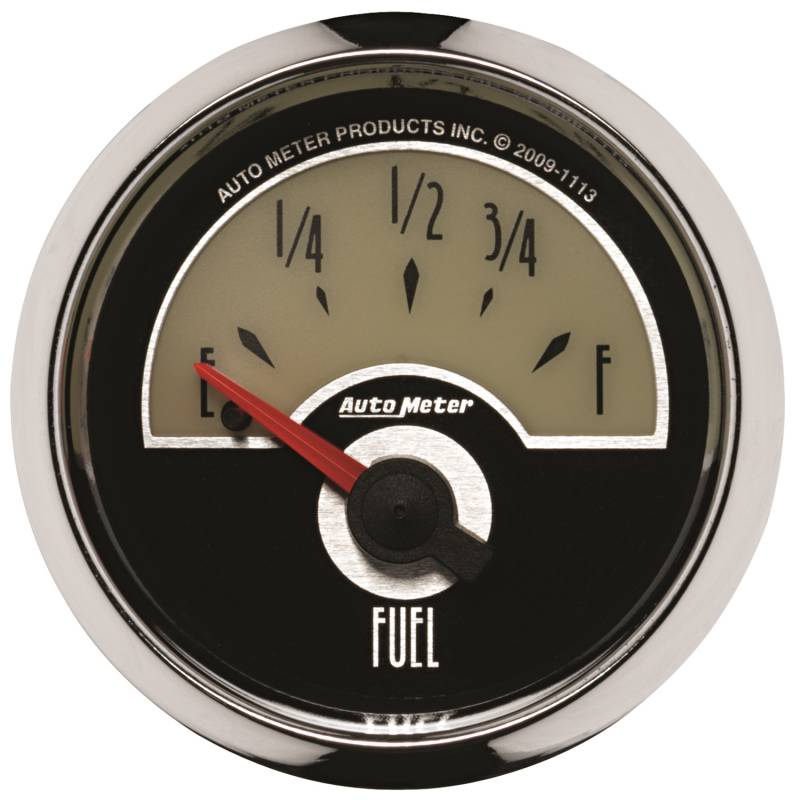 AutoMeter - AutoMeter GAUGE, FUEL LEVEL, 2 1/16" , 0OE TO 90OF, ELEC, CRUISER 1113