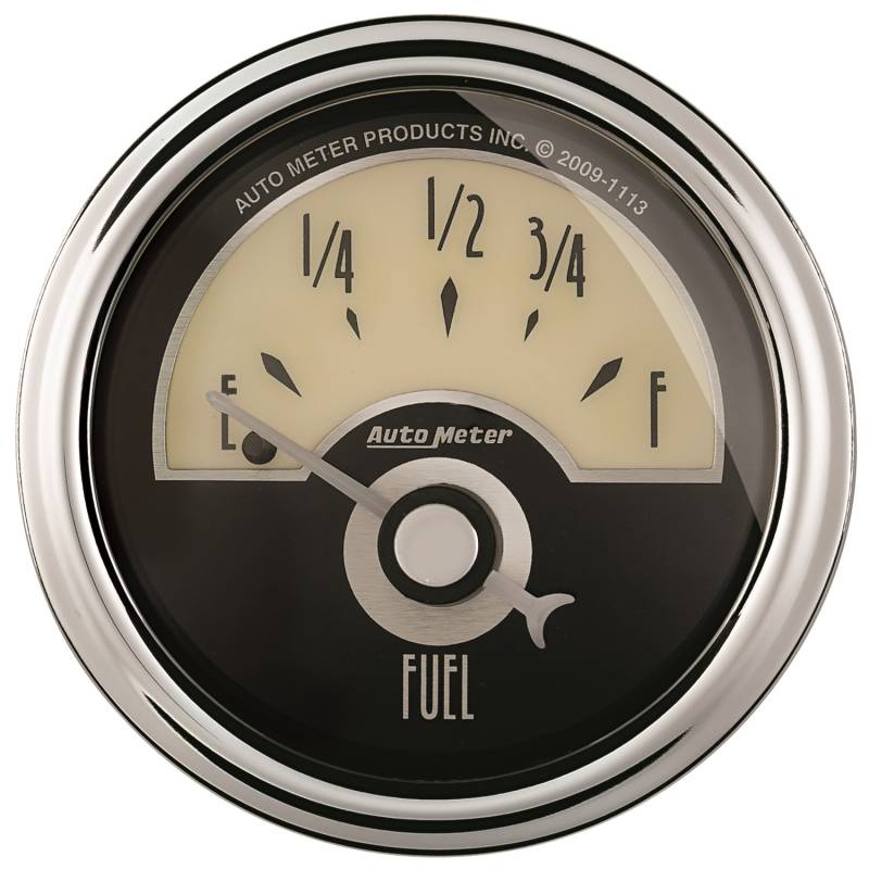 AutoMeter - AutoMeter GAUGE, FUEL LEVEL, 2 1/16" , 0OE TO 90OF, ELEC, CRUISER AD 1104