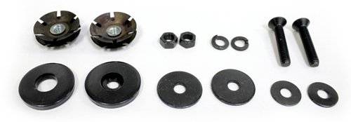 Go Rhino - Go Rhino 3000 Series Plug Kit, Black powdercoat finish P200B