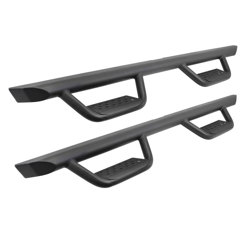 Go Rhino - Go Rhino Dominator Xtreme D2 Side Steps w Mounting Brackets Kit - Textured Black D24516T