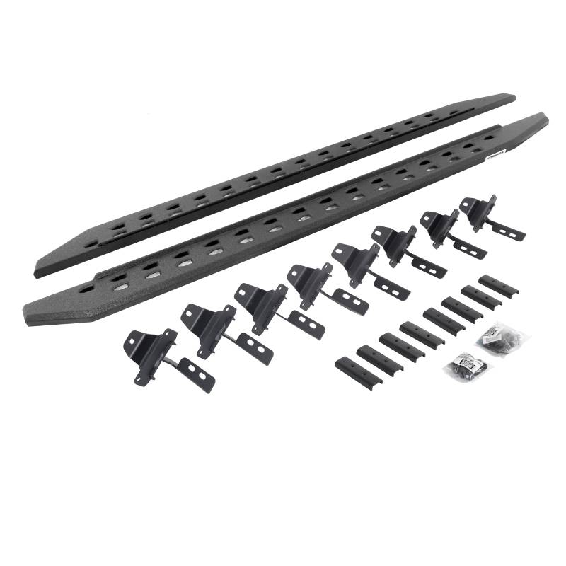 Go Rhino - Go Rhino RB20 Slim Line Running Boards with Mounting Bracket Kit 69451687ST