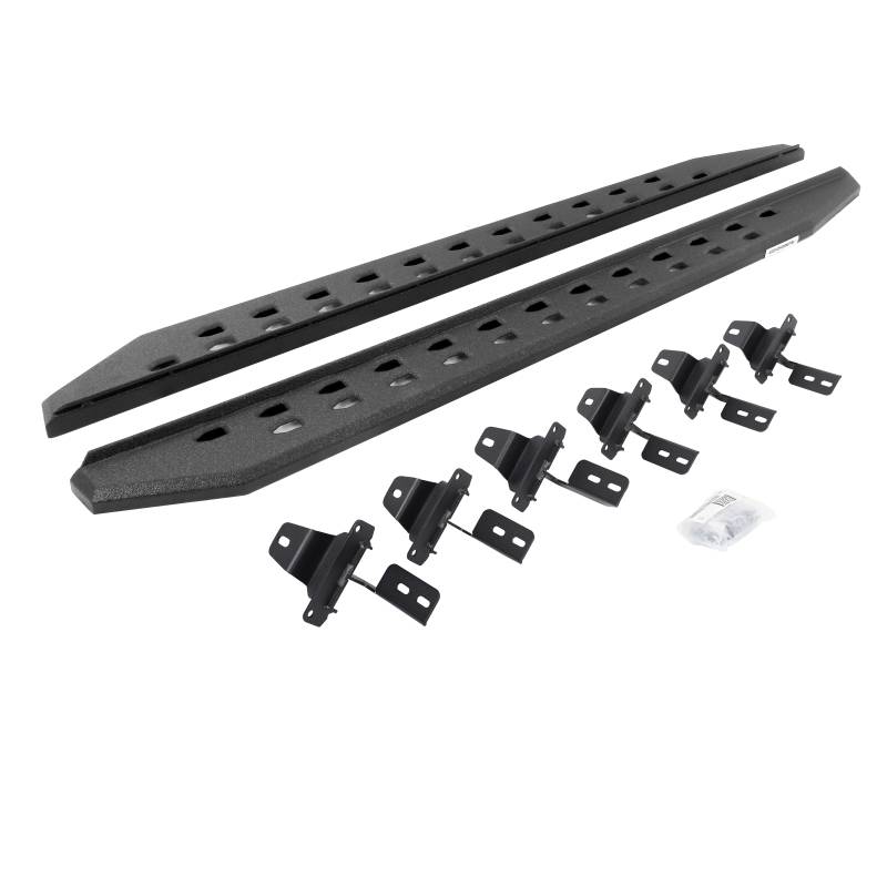 Go Rhino - Go Rhino RB20 Slim Line Running Boards with Mounting Bracket Kit 69450673ST