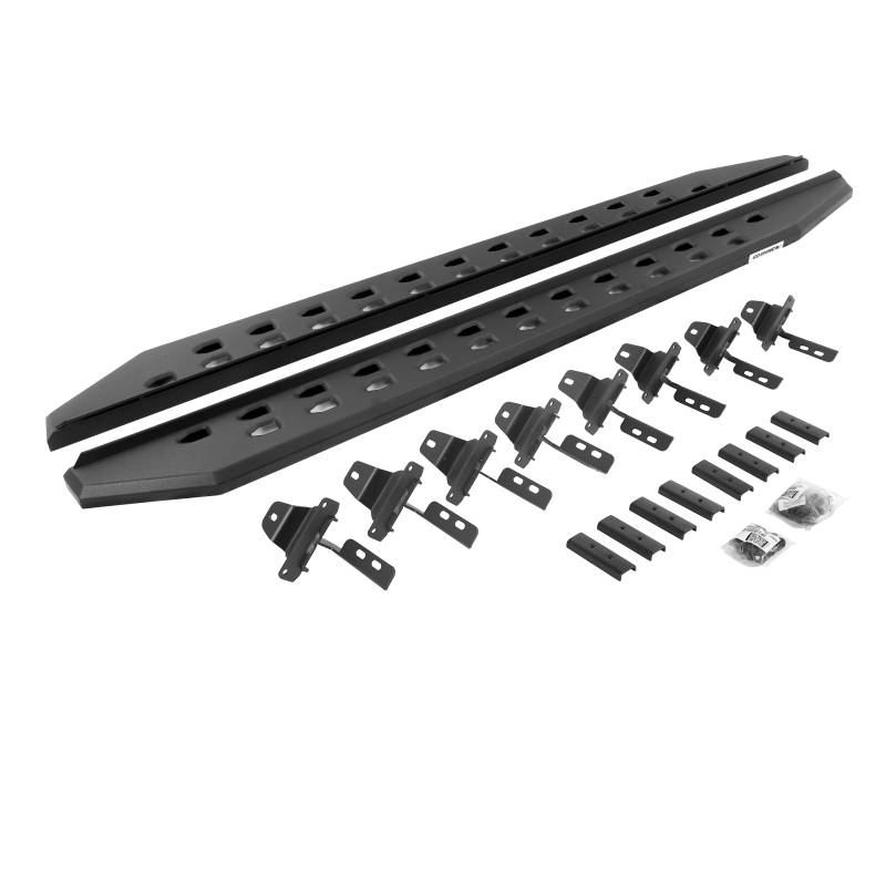 Go Rhino - Go Rhino RB20 Slim Line Running Boards with Mounting Brackets Kit 69450673SPC