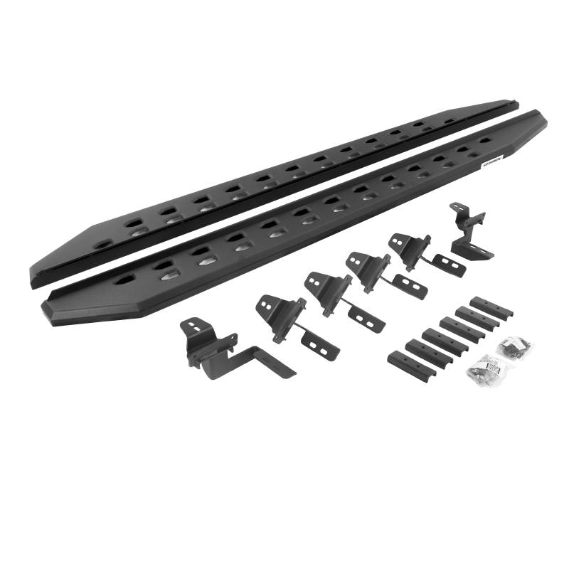 Go Rhino - Go Rhino RB20 Slim Line Running Boards with Mounting Brackets Kit 69450568SPC