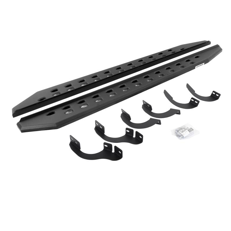 Go Rhino - Go Rhino RB20 Slim Line Running Boards with Mounting Brackets Kit 69442568SPC