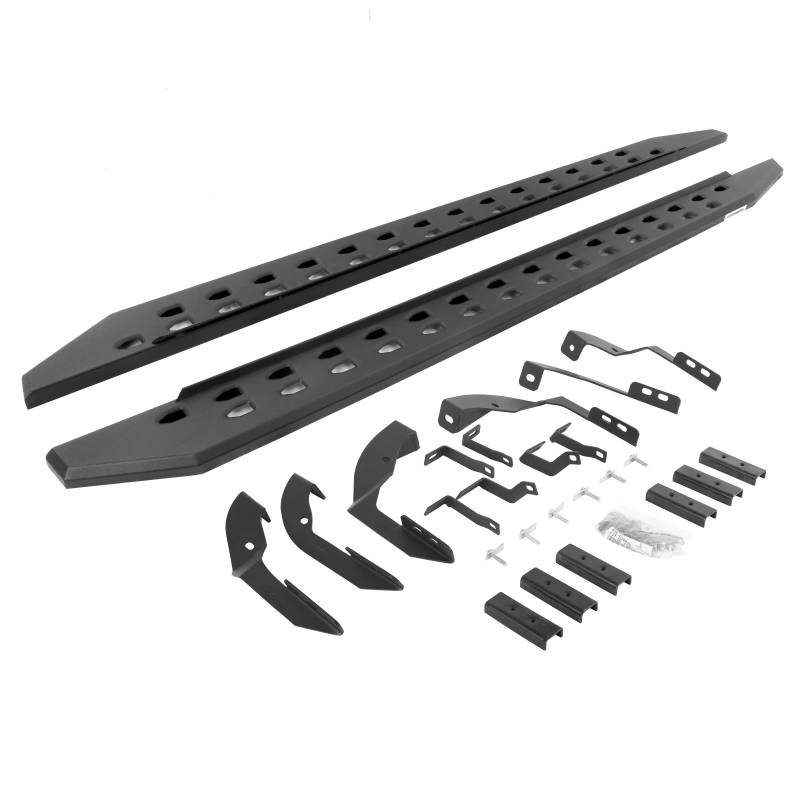 Go Rhino - Go Rhino RB20 Slim Line Running Boards with Mounting Brackets Kit 69404280SPC